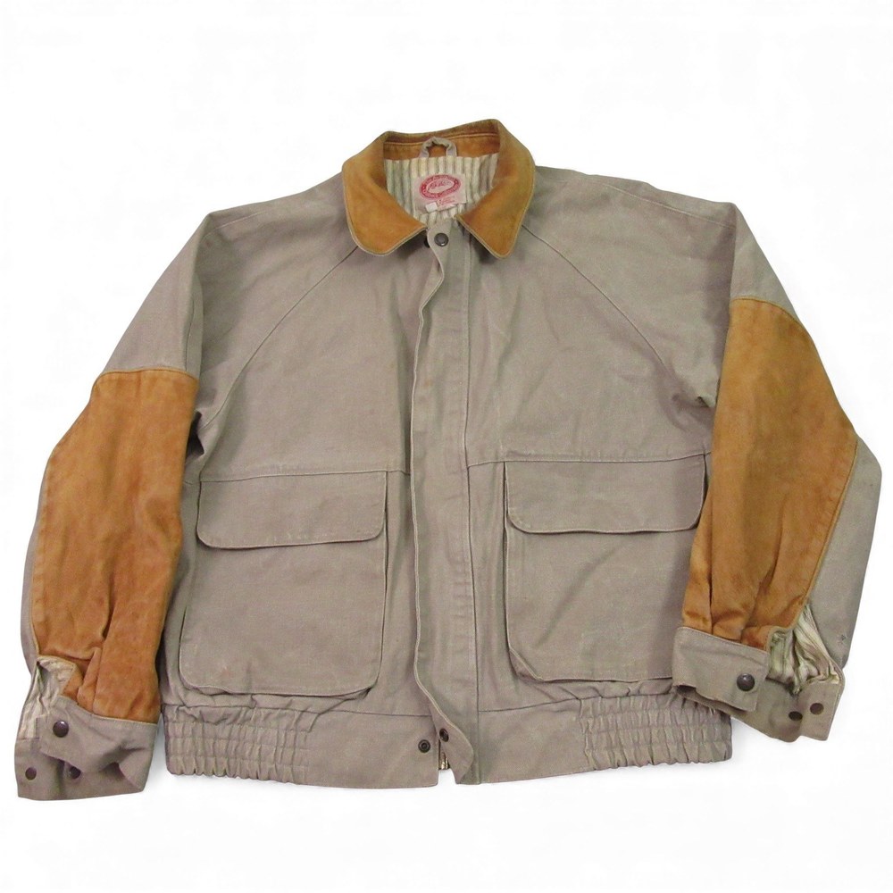 Vintage Australian Outback Collection‎ Mens Chore Coat Barn Jacket M Beige